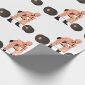 Gewicht Lifter Cadeaupapier (Hoek)