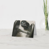 Gewicht Lifter Inspirerend geboortedag Kaart (Voorkant)