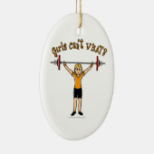 Gewicht Lifter (klonen) Keramisch Ornament (Rechts)