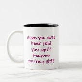 Gewicht Lifter (klonen) Tweekleurige Koffiemok (Links)