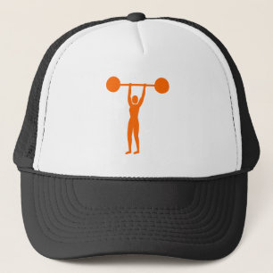 Gewicht Lifting 02 - Oranje Trucker Pet