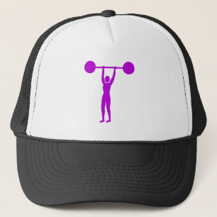 Gewicht Lifting 02 - Paars Trucker Pet