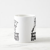 Gewicht opheffen Sterk Meisje - Ik til zware dinge Koffiemok (Center)