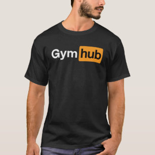 Gewicht Sport Gym Hub Gym Workout Fitness T-shirt