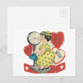  gewicht Valentijn liefde Feestdagenkaart (Voorkant / Achterkant)