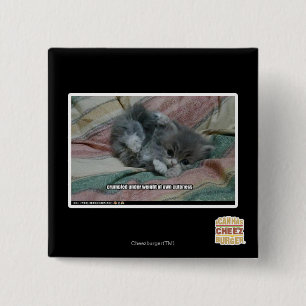 Gewicht van de eigen waskracht vierkante button 5,1 cm