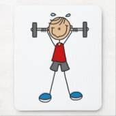 Gewicht van de lichtstekker muismat (Voorkant)