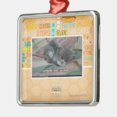 Gewicht van eigen cuteness metalen ornament (Links)