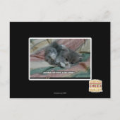 Gewicht van eigen schattigheid briefkaart (Voorkant)