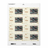 Gewicht van eigen schattigheid etiket (Full Sheet)