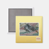 Gewicht van eigen schattigheid magneet (Voorkant / Achterkant)