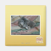 Gewicht van eigen schattigheid magneet (Voorkant)