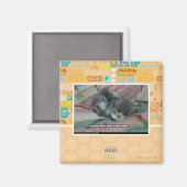 Gewicht van eigen schattigheid magneet (Voorkant / Achterkant)