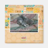 Gewicht van eigen schattigheid magneet (Voorkant)