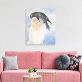 Gewicht verlammend gewicht op mij 2010 canvas afdruk (Insitu (Woonkamer))
