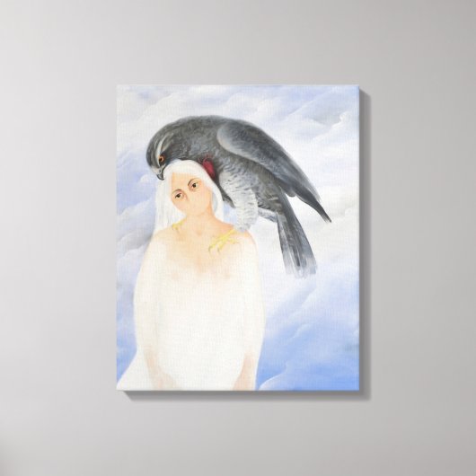 Gewicht verlammend gewicht op mij 2010 canvas afdruk (Voorkant)