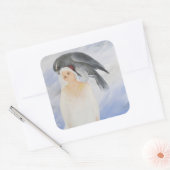 Gewicht verlammend gewicht op mij 2010 vierkante sticker (Envelop)