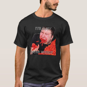 Gewicht Vet Water Nikocado Avocado Meme Pun Snelle T-shirt