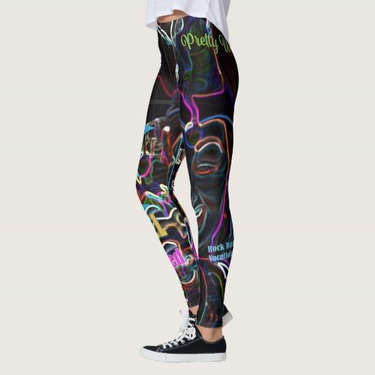  Gewichtelijke Dames SR 2020 - Neon Mardi Gras Leggings (Links)