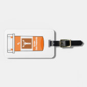 Gewichten heffen is mijn drug bagagelabel (Voorkant horizontaal)
