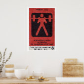 Gewichten - Matchbox Print - Esthetische Muur (Keuken)