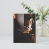 Gewichten van Johannes Vermeer Briefkaart (Staand voorkant)