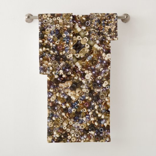 Gewichten van zaadkralen bad handdoek (Insitu)