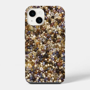 Gewichten van zaadkralen iPhone 14 hoesje