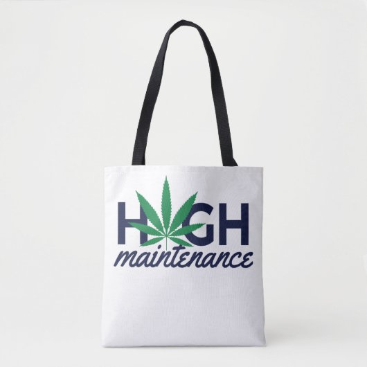 Gewichten voor hoog onderhoud tote bag (Voorkant)