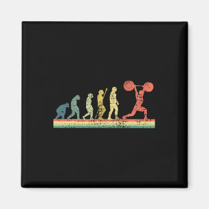 Gewichtheffen Bodybuilding Fitness Gift T-shirt Magneet