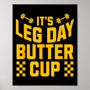 Gewichtheffen Bodybuilding Gym Motivatie Het is Be Poster