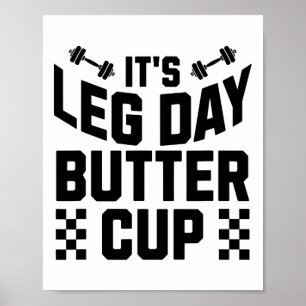 Gewichtheffen Bodybuilding Gym Motivatie Het is Be Poster
