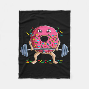 Gewichtheffen Funny Gym Bodybuilding Deadlift Werk Fleece Deken