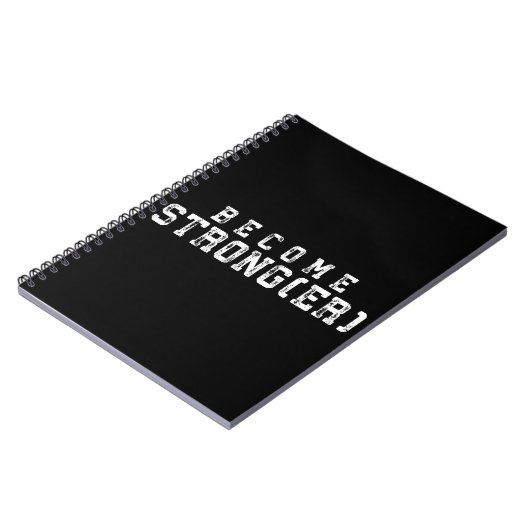 Gewichtheffen inspiratie - sterker worden - Gym Notitieboek (Linkerzijde)