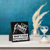 Gewichtheffen - Lift zware dingen - Super Power Fotoplaat (Insitu)