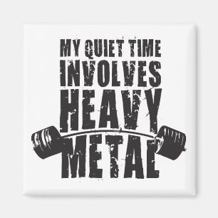 "Gewichtheffen" Motivatie - Heavy Metal Magneet