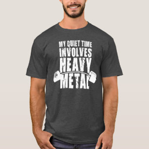 "Gewichtheffen" Motivatie - Heavy Metal T-shirt