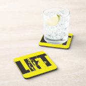 "Gewichtheffen" Motivatie - LIFT Onderzetter (Rechterzijde)