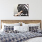 Gewichtheffen Motiverend Bericht Canvas Afdruk (Insitu (Slaapkamer))