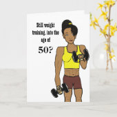 Gewichtheffen na kaart 50 (Gele Bloem)