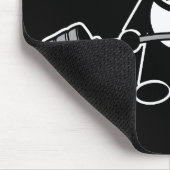 Gewichtheffen Panda Beer Anime Cartoon - Workout Muismat (Hoek)