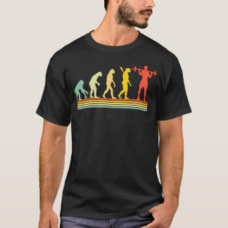 Gewichtheffen Powerlifting Evolutie Gym T-shirt
