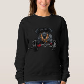 Gewichtheffer Doberman - Gewichtheffen Hond L Trui (Voorkant)