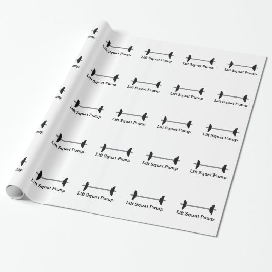 Gewichtheffer Halter Verpakkings Papier (Uitgerold)