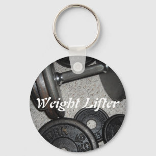 Gewichtheffer Sleutelhanger