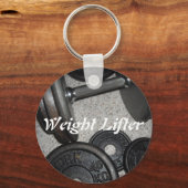 Gewichtheffer Sleutelhanger (Voorkant)