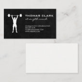 Gewichtheffer Sterkte Coach Visitekaartje (Voorkant / Achterkant)