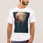 Gewichtloos boven Pluto T-shirt (Voorkant)