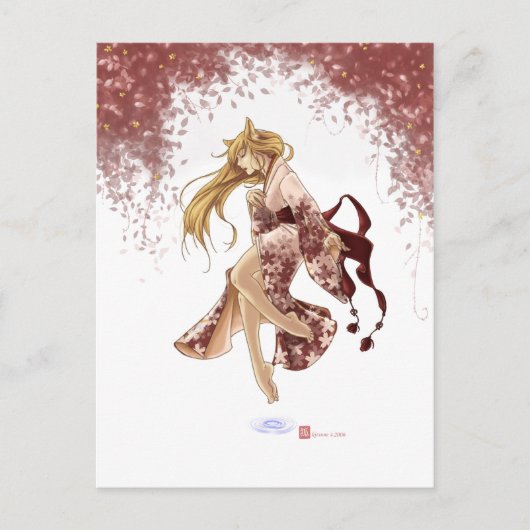 gewichtloos briefkaart (Voorkant)