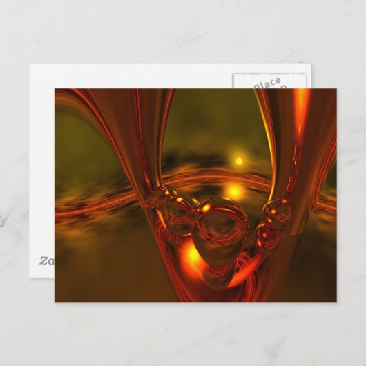 gewichtloosheid briefkaart (Voorkant / Achterkant)